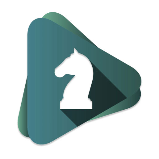 Desarrollo comercial, una pieza de ajedrez de un caballo sobre un fondo triangular